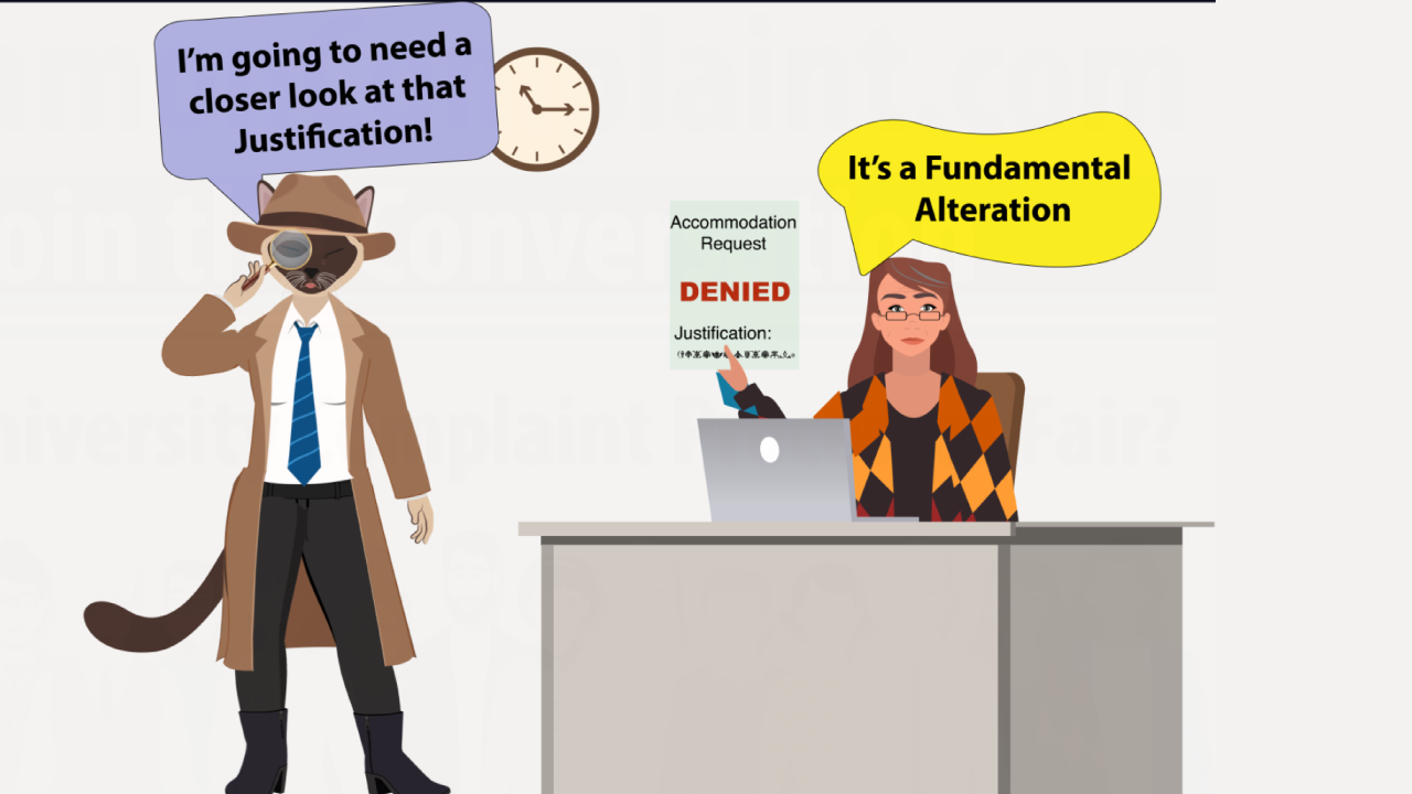 University Student Disability Office: Email Exchange with Senior Disability Specialist